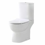 Alessa Rimless Open Back Pan Including Cistern &amp; Soft Close Seat image