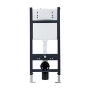 WC Frame &amp; Cistern with Chrome Flush Plate image