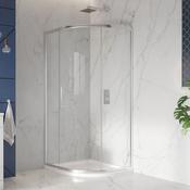 S8 Single Door Quadrant Chrome 900 image