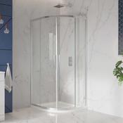 S8 Double Door Quadrant Chrome 900 x 900 image