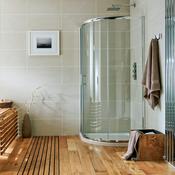 S6 Single Door Quadrant Chrome 800 x 800 image
