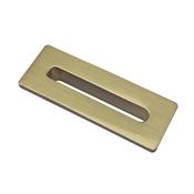 Brass Rectangle Overflow Insert image