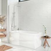 P Shape Bath Screen image