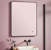 Abrina Soft Edge LED Mirror Black 500 x 700 image