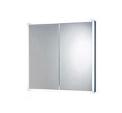 Melba LED Cabinet with Demister Pad and Shaver Socket - Double Door 600 x 700mm image