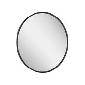 Devon Black LED Mirror 600mm image