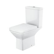 Tally Rimless Open Back Pan Incl Cistern &amp; Soft Close Seat image