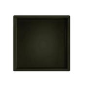 Matt Black Stainless Steel Shower Niche 300 x 300 image