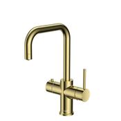 3 in 1 Boiling Water Tap Brass Square Spout image