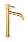 TB+ Redondo Round Tall Mixer Brushed Brass image