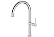 Usk Single Lever Kitchen Tap - Chrome image