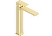 TB+ Quadrado Square Tall Basin Mixer Brushed Brass image