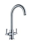 Monmouth Dual Kitchen Tap - Chrome image