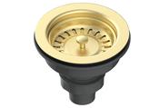 Basket Strainer Kitchen Waste - Brushed Brass image