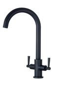 Monmouth Dual Kitchen Tap - Black image
