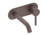 TB+ Redondo Round Wall Mounted Basin Mixer Brushed Bronze image