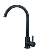 Merthyr Single Lever Kitchen Tap - Black image