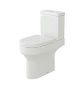 Florence Comfort Height D Shape, DP-UF Soft Close Seat, Cistern &amp; Fittings image