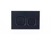 Square Flush Button Plate for 6222 - Black image