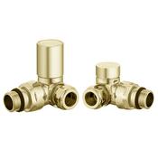 Corner Rad Valves - Brushed Brass image