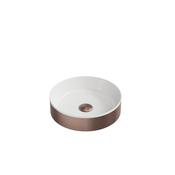 Amani Fluted Countertop Basin Brushed Bronze image