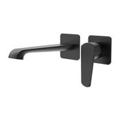 Myla Mounted Basin Mixer Black image