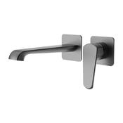 Myla Wall Mounted Bath Mixer Gunmetal image