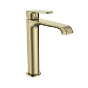 Myla Tall Mono Basin Mixer Brass image