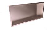 Inset Shower Niche Brushed Bronze 600 x 300mm image