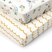 Cot Bed Sheets 2pk Fitted image