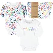 #Lovewall Organic Bodysuit Set in Gift Pouch image