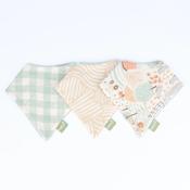 Muslin Bandana Bibs 3pk image