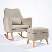Oscar Luxe Rocking Chair &amp; Footstool image