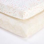 Cot Bed Sheets 2pk Fitted