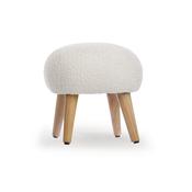 Etta Foot Stool - Boucle