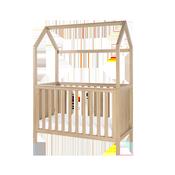 Casa 3 in 1 Mini House Cot Bed (120x60cm)