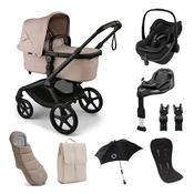 Fox 5 Renew Complete, Maxi-Cosi Pebble Slide Pro &amp; Familyfix Slide Pro Base Travel System Bundle