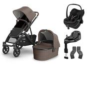 Vista V3, Maxi-Cosi Pebble Slide Pro &amp; Familyfix Slide Pro Base Travel System Bundle image