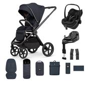 Upline 3 x Hunter 2in1 Essential Bundle, Maxi-Cosi Pebble Slide Pro &amp; Familyfix Slide Pro Base Travel System Bundle
