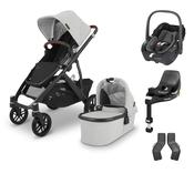 Vista V2, Maxi Cosi Pebble 360 &amp; Familyfix 360 Base Travel System Bundle image