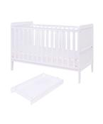 Rio Cot Bed with Cot Top Changer &amp; Mattress