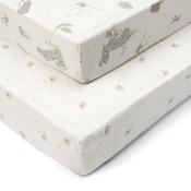 Cot Sheets 2pk Fitted