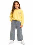 Zippy Wide Leg Pin Stripe Denims