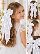 First Communion Hair Bow