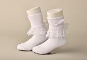 First Communion White Ankle Sock image