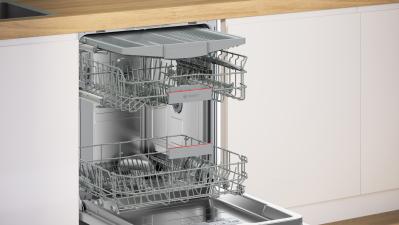 Bosch Series 6 Integrated Dishwasher SMV6ZCX10G | PerfectDry, Silence Pro, TimeLight, AquaStop, Digital Display