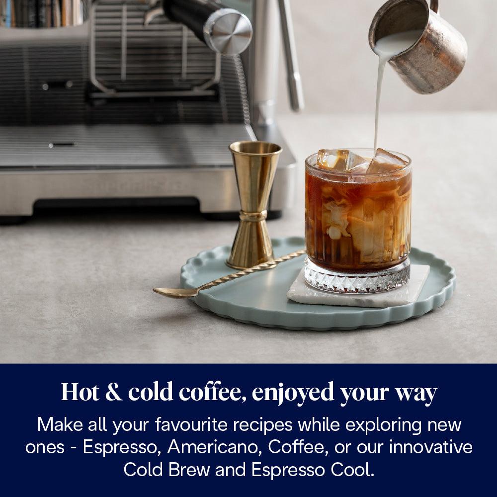 Delonghi La Specialista Opera Bean to Cup Coffee Machine with HomeCafe Kit - Stainless Steel, Espresso, Grinder, Steam Wand