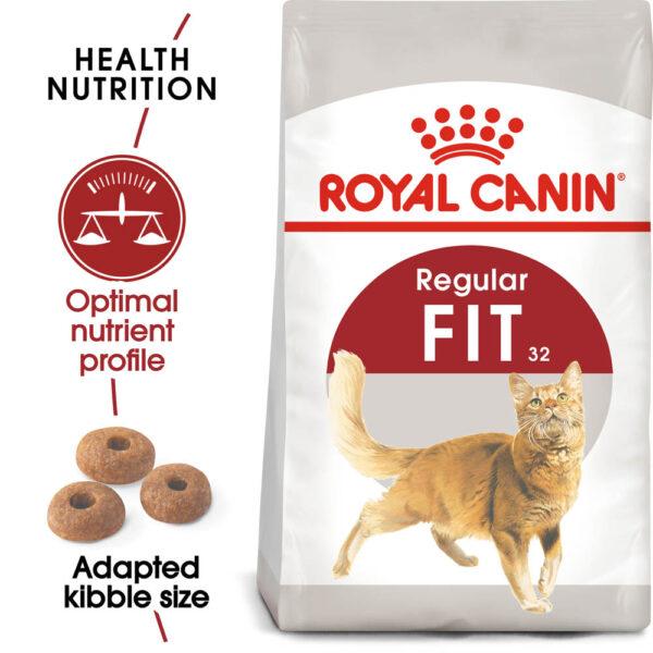 Royal Canin Dry Cat Food Regular Fit 32 Size 400g Feline Health Nutrition