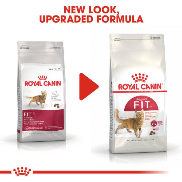 Royal Canin Dry Cat Food Regular Fit 32 Size 400g Feline Health Nutrition