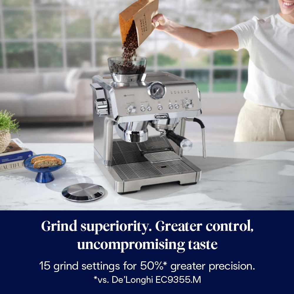 Delonghi La Specialista Opera Bean to Cup Coffee Machine with HomeCafe Kit - Stainless Steel, Espresso, Grinder, Steam Wand